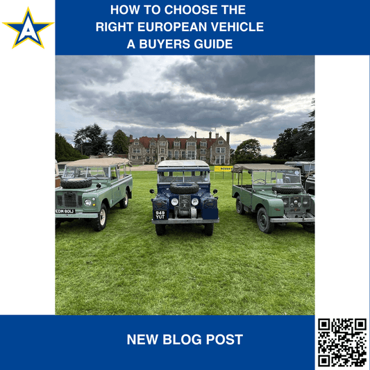 A Buyers Guide to Buy a European Vehicle